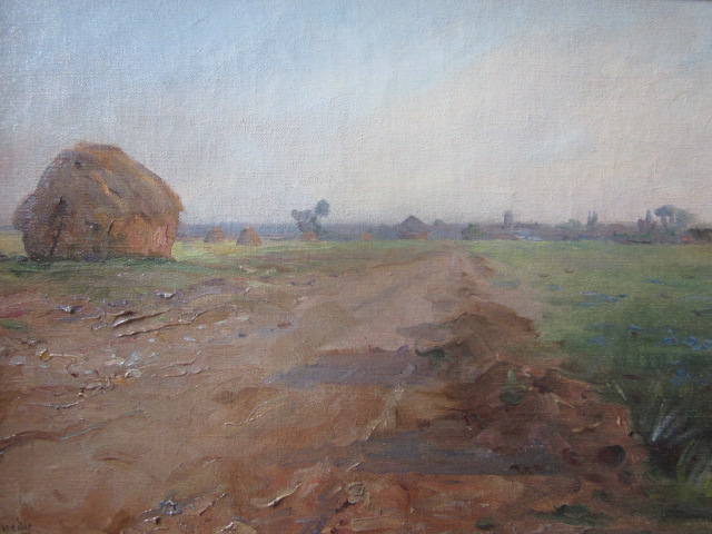 Meules de foin, tableau XX ème