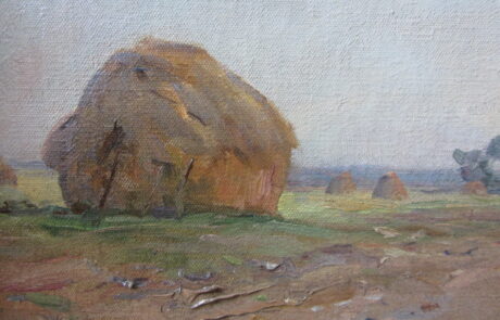 Meules de foin, tableau XX ème