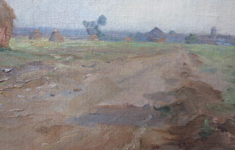 Meules de foin, tableau XX ème