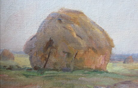 Meules de foin, tableau XX ème