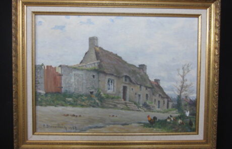 Paul BLANVILLAIN, ferme à Barfleur