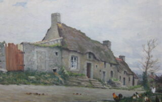 Paul BLANVILLAIN, ferme à Barfleur