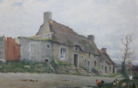 Paul BLANVILLAIN, ferme à Barfleur