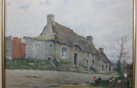 Paul BLANVILLAIN, ferme à Barfleur