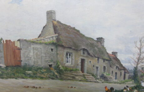 Paul BLANVILLAIN, ferme à Barfleur