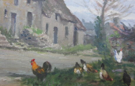 Paul BLANVILLAIN, ferme à Barfleur