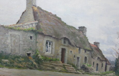 Paul BLANVILLAIN, ferme à Barfleur
