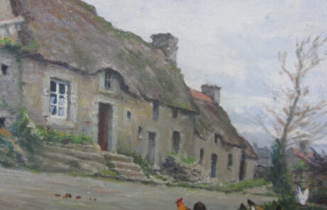 Paul BLANVILLAIN, ferme à Barfleur