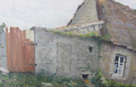 Paul BLANVILLAIN, ferme à Barfleur