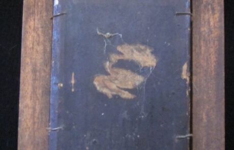 École XIXè huile sur papier