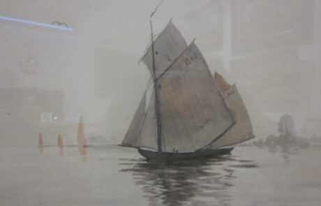 Aquarelle, marine