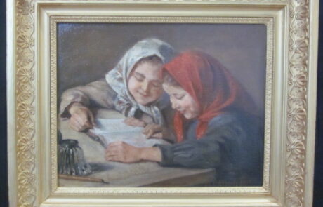 Huile sur toile, peinture XXème.