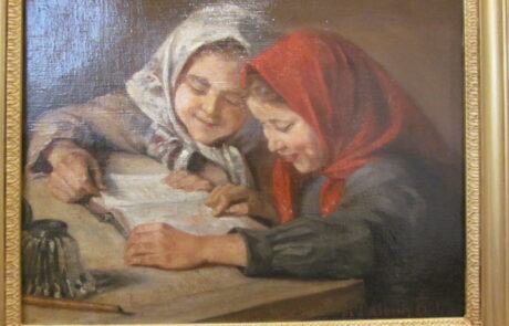 Huile sur toile, peinture XXème.