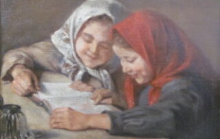 Huile sur toile, peinture XXème.